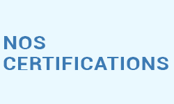 Nos certifications